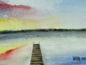 Jetty By The Lake