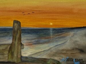Dymchurch Beach-Sunset