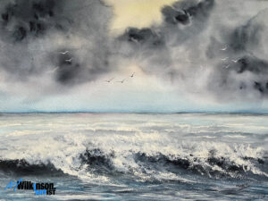 storm clouds